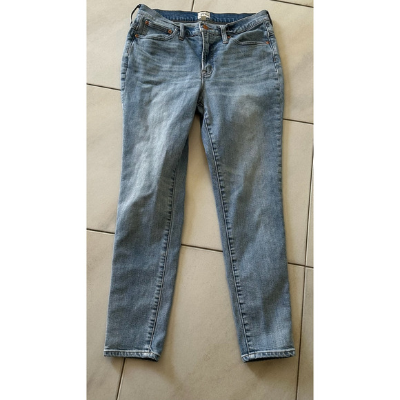 J.Crew Denim 9" Toothpick VIntage Slim Straight Jean Size 30 - Picture 2 of 7